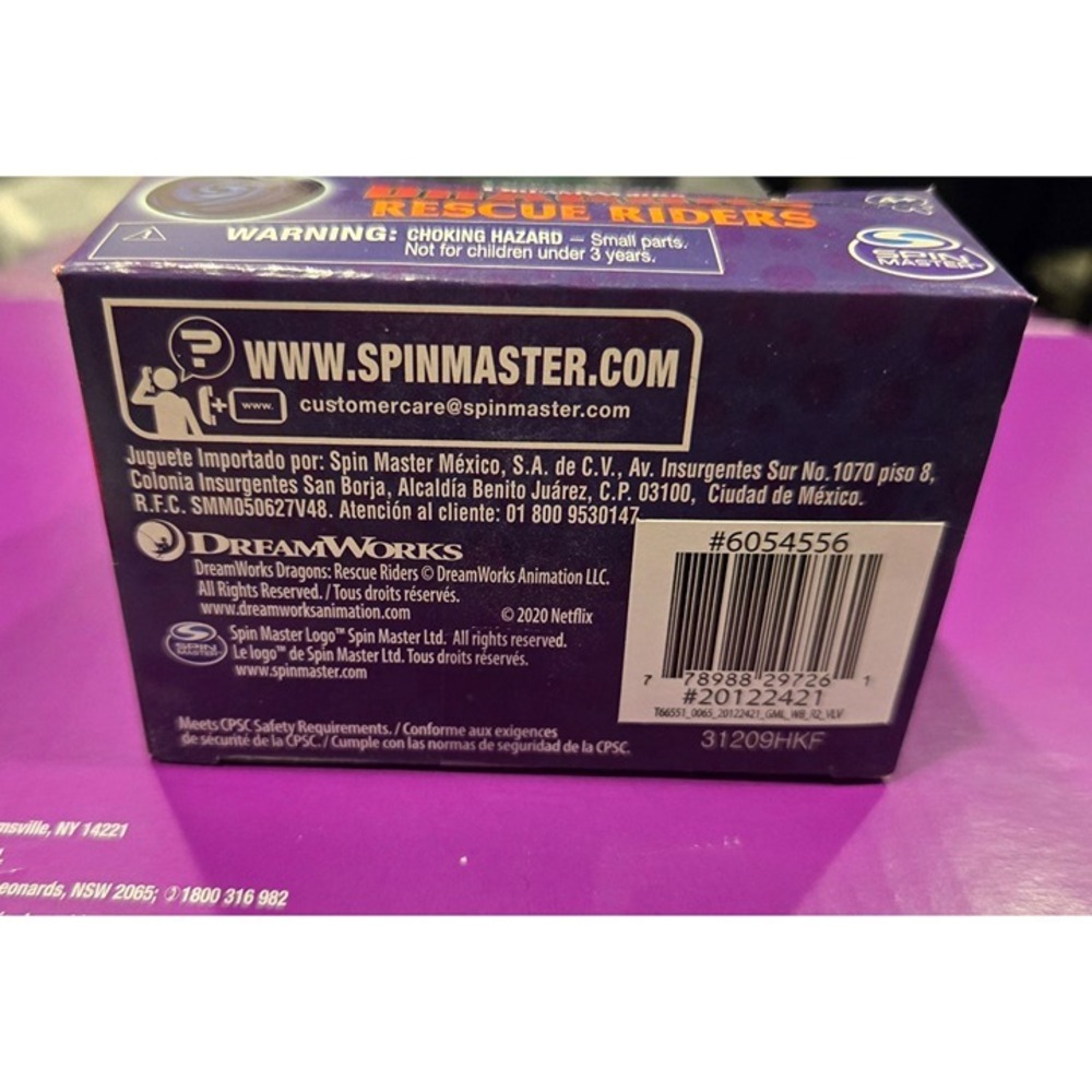 DreamWorks Dragons Rescue Riders: Summer, Rare New In Box Spin Master - Picture 2 of 4